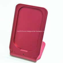 Anodized Aluminum Holder of Wireless Charger CNC Milling Part